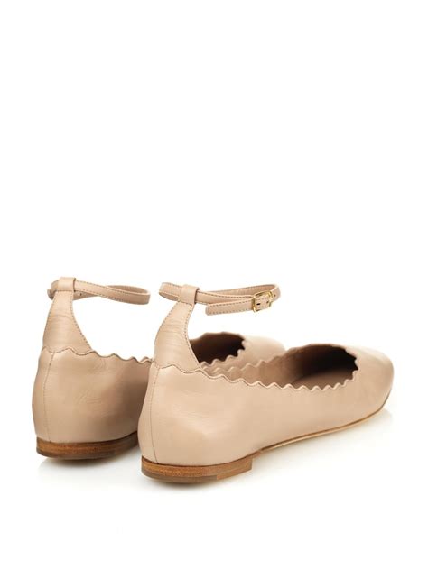 chloe scalloped flats sale|chloe scalloped heels.